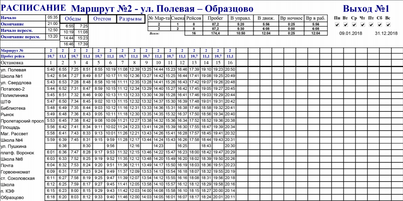 Расписание автобуса 2 щелково образцово